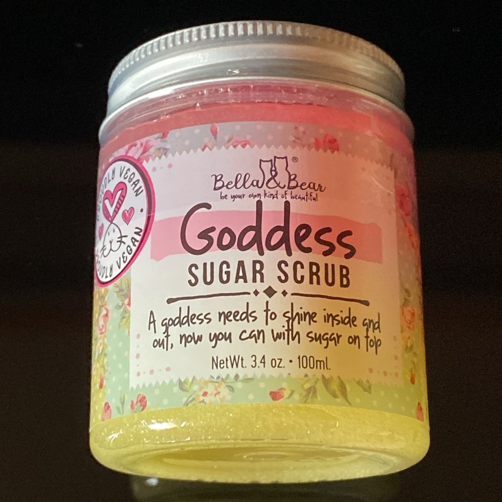 Bella & Bear Goddess Sugar Scrub Vegan 3.4oz